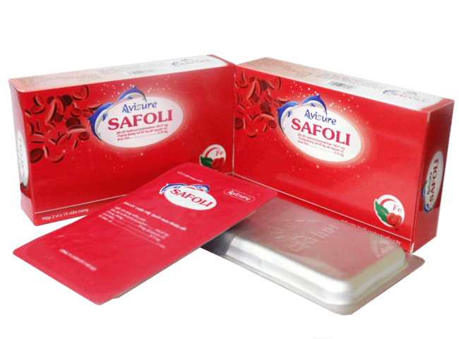 Safoli- Giúp dự phòng thiếu máu thiếu sắt ở phụ nữ mang thai