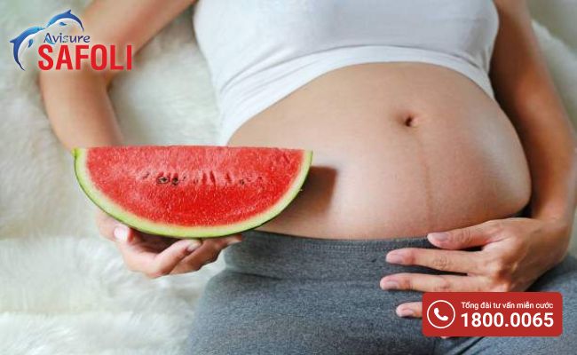 Tiểu đường thai kỳ không nên ăn dưa hấu