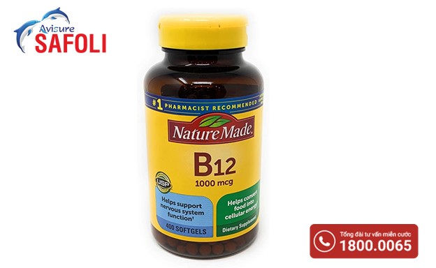 Thuốc bổ vitamin B12 Nature Made