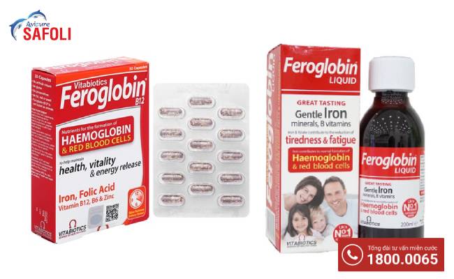 Thuốc bổ máu cho người già Feroglobin