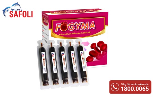 Thuốc bổ máu Fogyma chứa Sắt (III) nên ít gây độc tính cho cơ thể