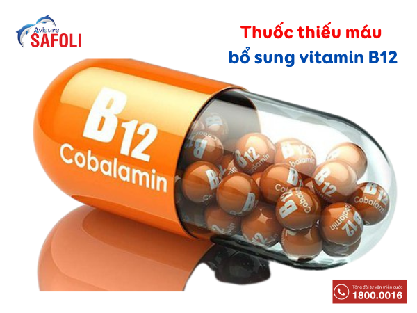Thuốc thiếu máu có chứa vitamin B12
