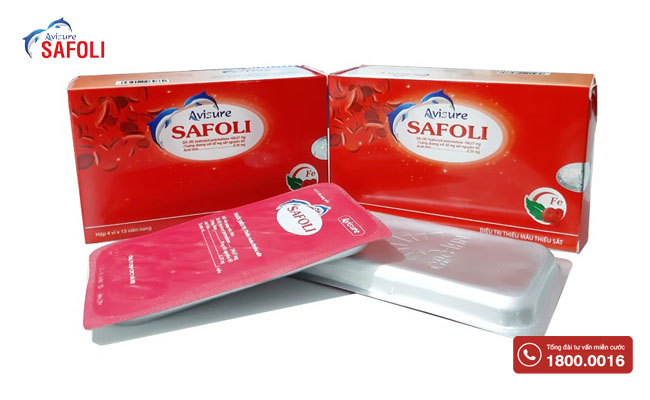Avisure Safoli - Thuốc sắt cho phụ nữ mang thai