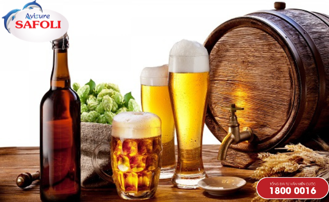 Rượu bia không tốt cho người bị đau bụng kinh