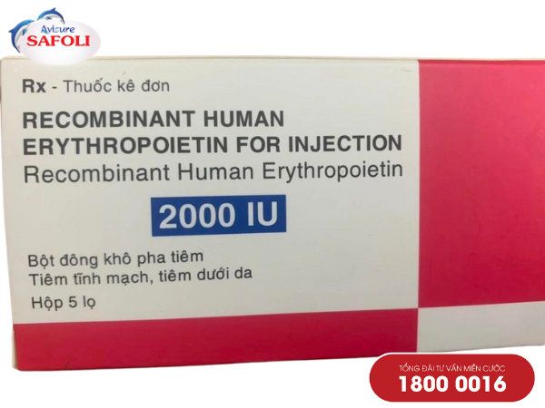 Erythropoietin thuốc uống kích thích tạo máu 